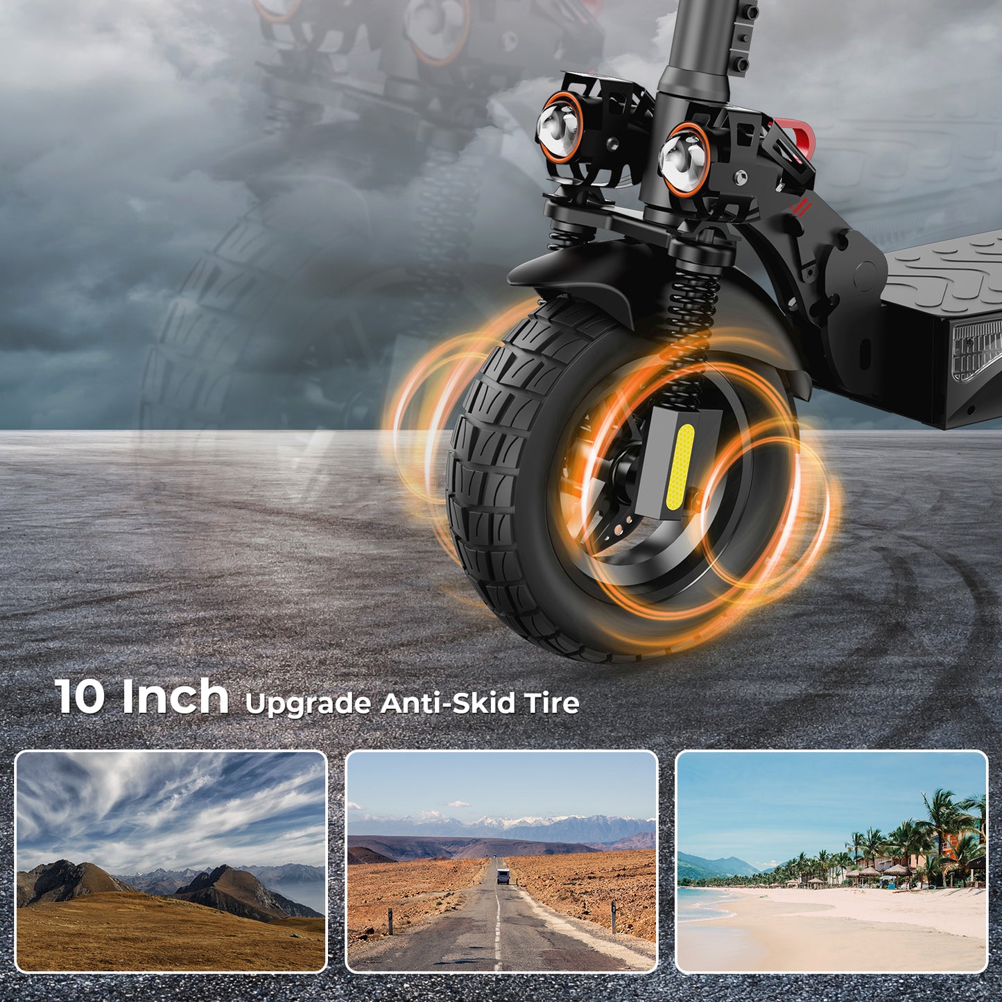 ISCOOTER iX4 - Trottinette électrique 800W 48V 15AH