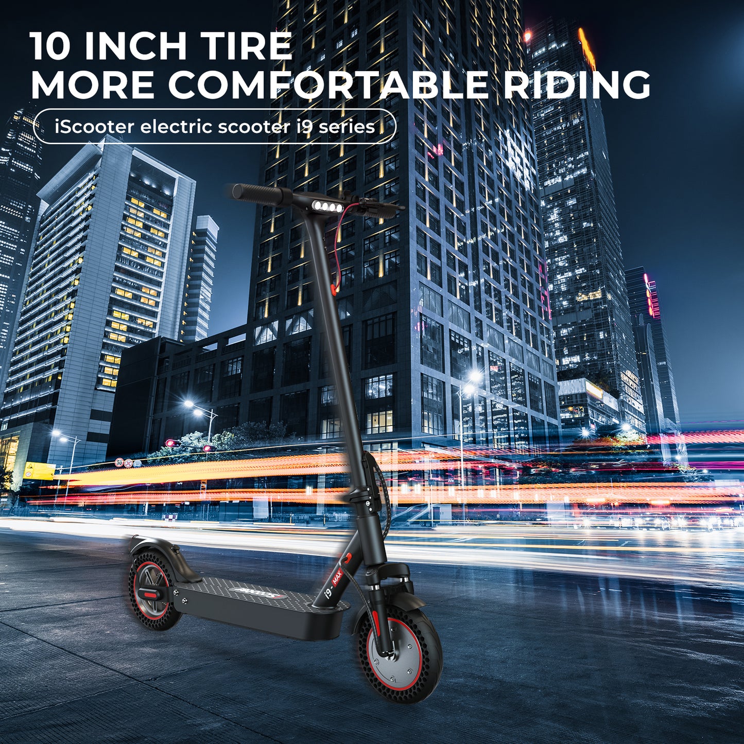 ISCOOTER i9Max - Trottinette électrique 500W 36V 10.5AH