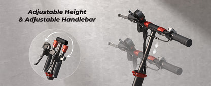 ISCOOTER iX5S - Trottinette électrique 1000W 48V 15AH