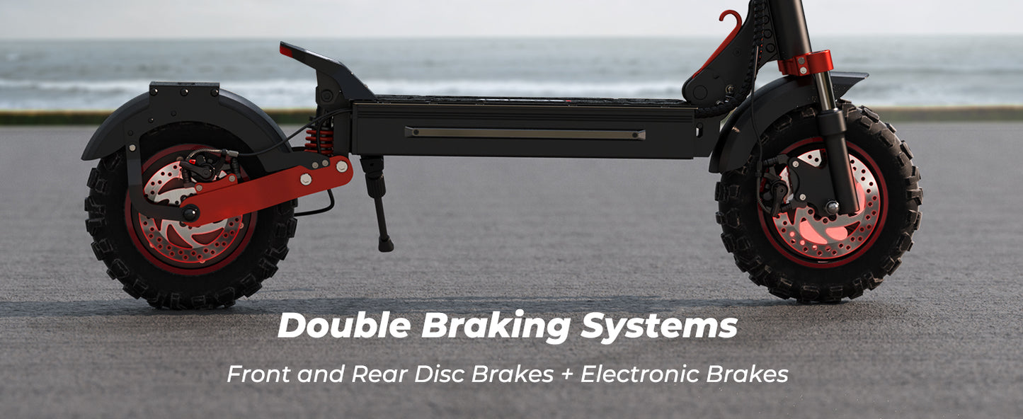 ISCOOTER iX5S - Trottinette électrique 1000W 48V 15AH