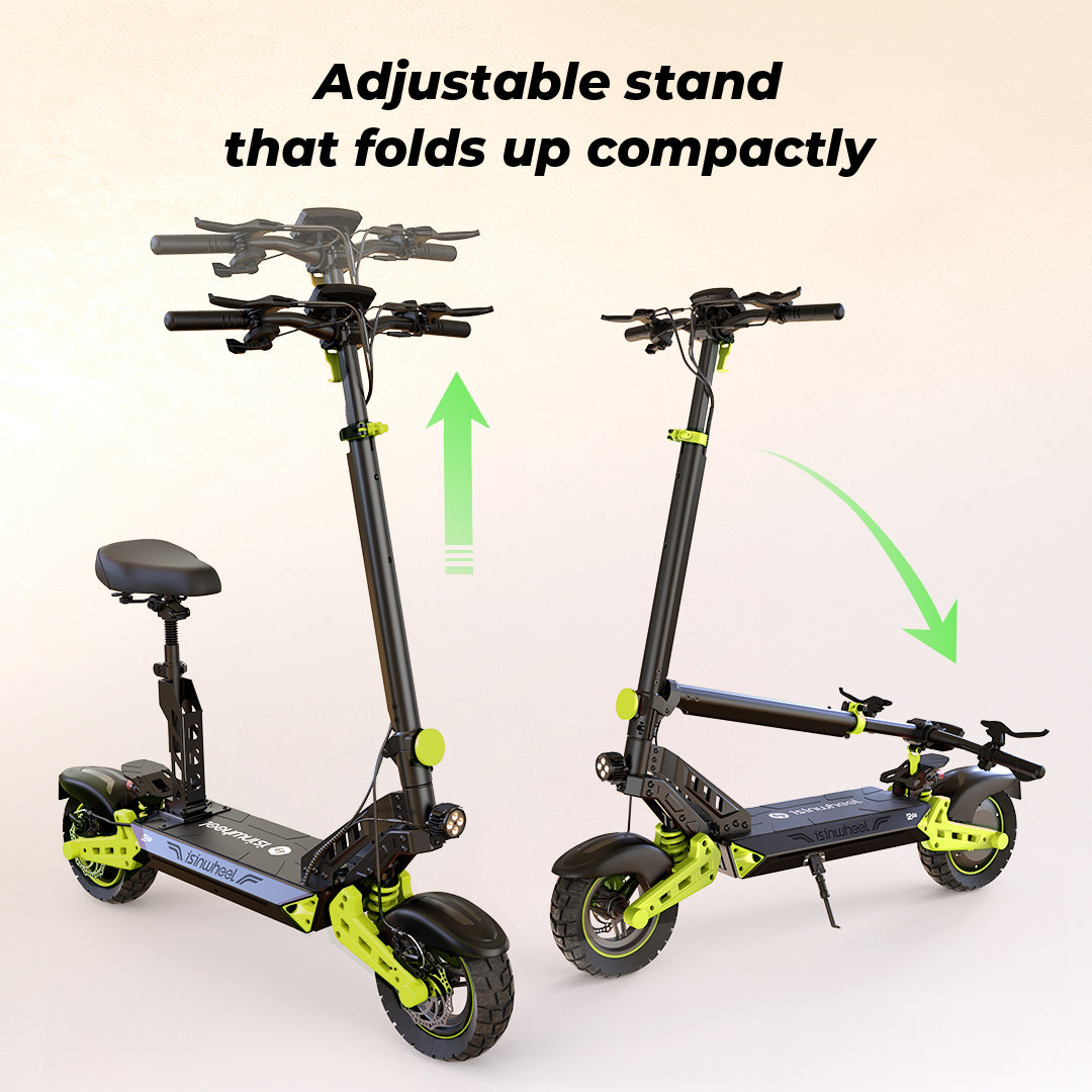 ISINWHEEL D2 PLUS - Trottinette électrique 1000W 48V 20AH