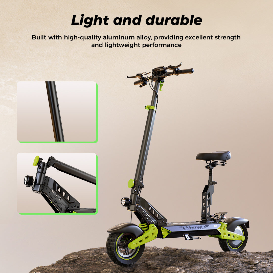 ISINWHEEL D2 PLUS - Trottinette électrique 1000W 48V 20AH