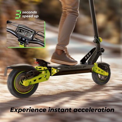 ISINWHEEL D2 PLUS - Trottinette électrique 1000W 48V 20AH