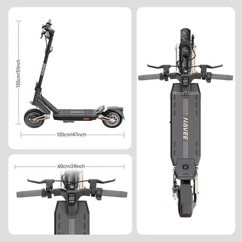NAVEE ST3 PRO - Trottinette électrique 1350W 596.7Wh