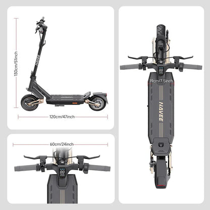 NAVEE ST3 PRO - Trottinette électrique 1350W 596.7Wh
