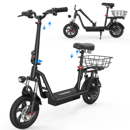 ISCOOTER i12 - Trottinette électrique 500W 36V 7.5AH