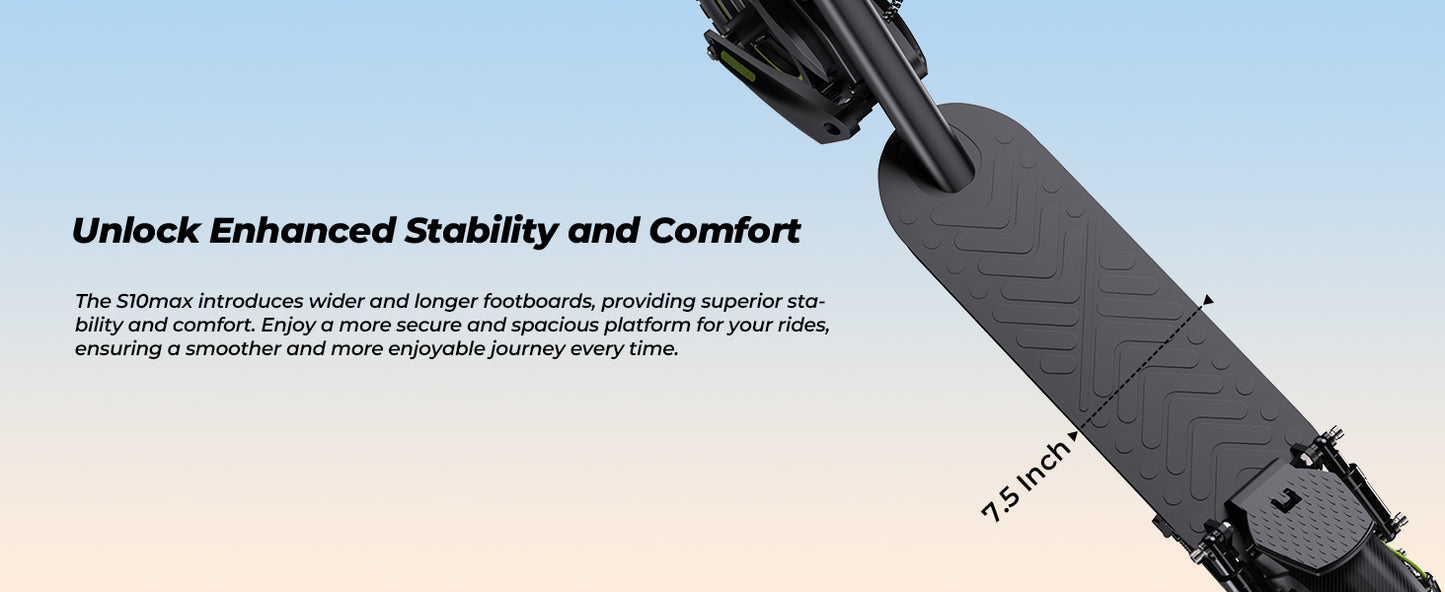 ISINWHEEL S10 MAX - Trottinette électrique 1000W 48V 15AH
