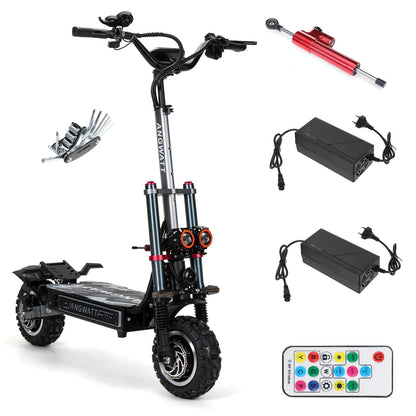 ANGWATT T1 - Trottinette électrique 2*3000W 60V 35AH