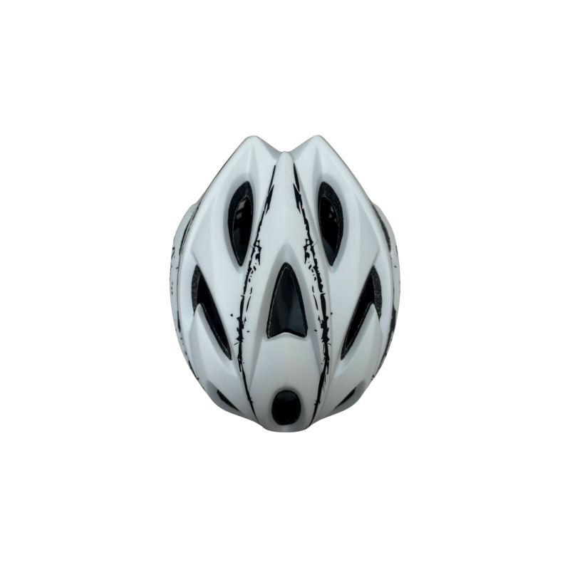 Casque vélo/skate Blanc marbre