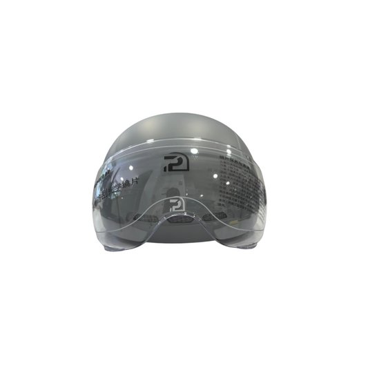 Casque Pemila vélo/trottinette avec visière et protection d'oreille