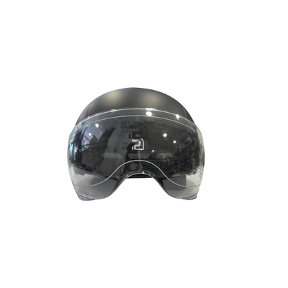 Casque Pemila vélo/trottinette avec visière et protection d'oreille