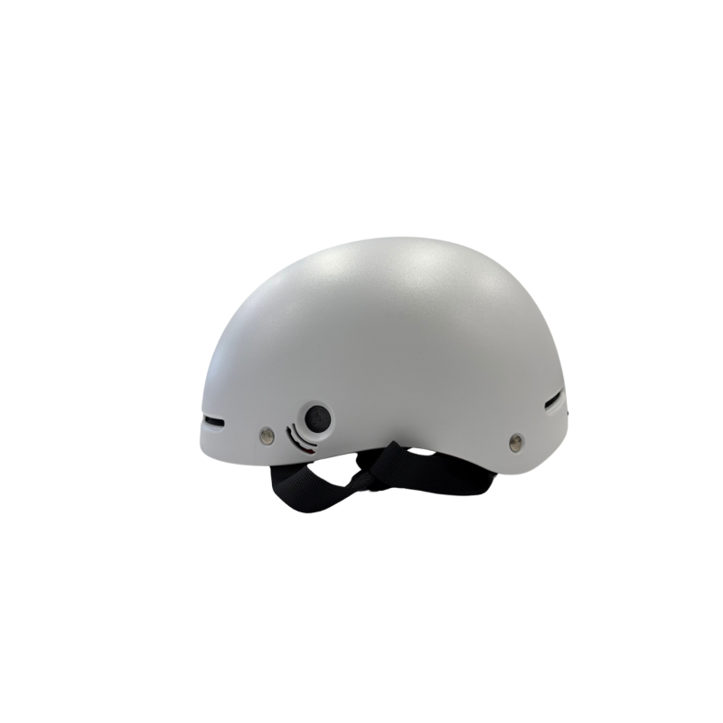Casque Pemila vélo/trottinette avec visière et protection d'oreille