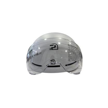Casque Pemila vélo/trottinette avec visière et protection d'oreille