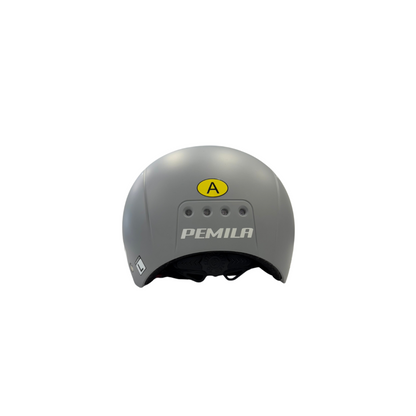 Casque Pemila vélo/trottinette avec visière et protection d'oreille