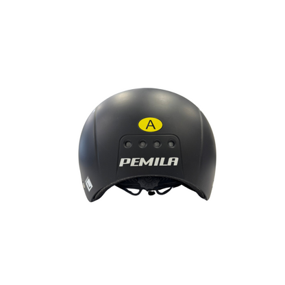Casque Pemila vélo/trottinette avec visière et protection d'oreille
