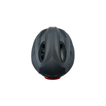 Casque vélo/skate feu avant et arrière Noir