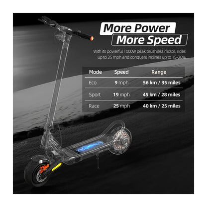 CUNFON RS500 - Trottinette électrique 500W 48V 13AH