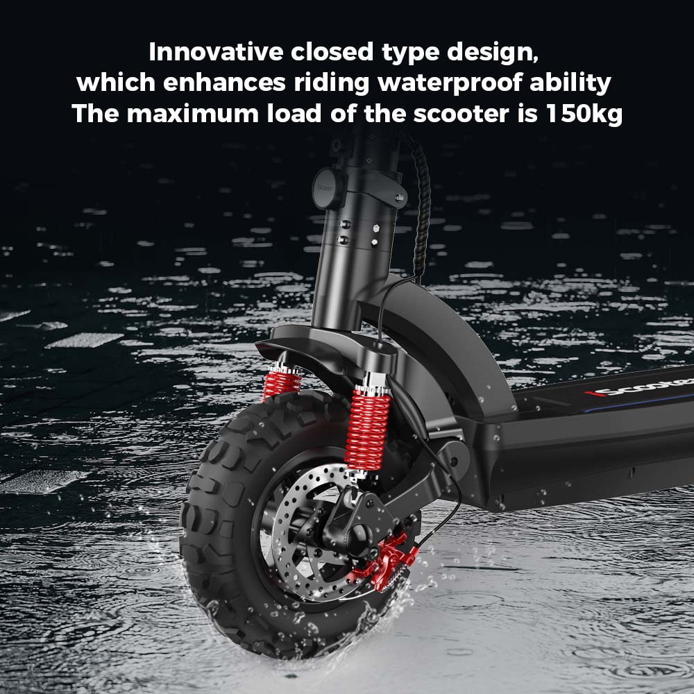 ISCOOTER iX6 - Trottinette électrique 1000W 48V 17.5AH