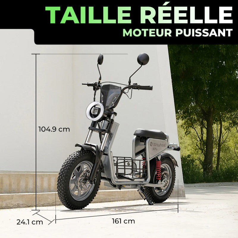 ISINWHEEL H7PRO - Trottinette électrique 1200W 48V 18.2AH