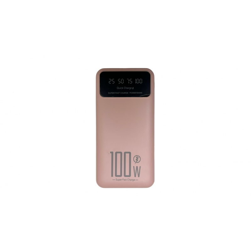 Power bank  100W Noir/Blanc/Rose/Violet