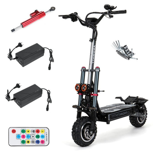 ANGWATT T1 - Trottinette électrique 2*3000W 60V 35AH